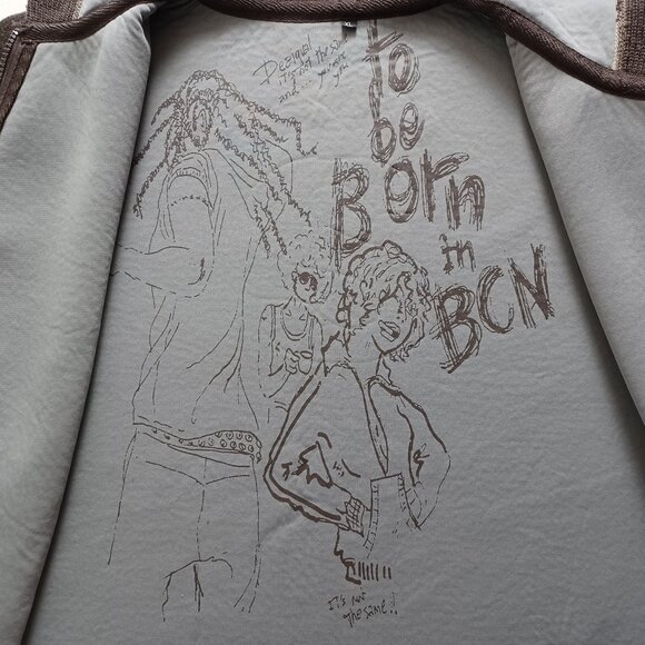 Desigual Dual Zipper Knit Hoodie - Picture 9 of 15